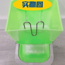j8养殖卡扣食盒笼鸟笼兔用食盒料盒鹌鹑具配件鸡笼兔笼卡扣卡子g3