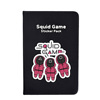 Cross border squid game Squid Game notebook periphery Notepad diary black Scrub The writing