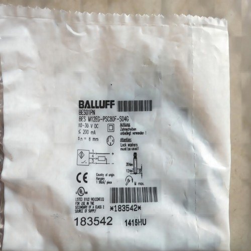 德国巴鲁夫BALLUFF接近开关BESM12EG-PSC80F-S04G原装正品