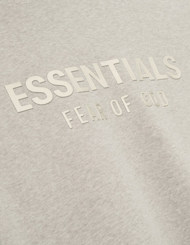 25SS ESSENTIALS美式高街潮牌金属压胶秋冬加绒拉链外套卫衣男女|undefined