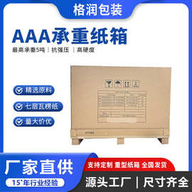 格润源头厂家高耐破纸箱抗压纸箱机器机柜物流重型大纸箱危包纸箱