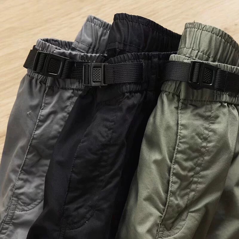 Men's Summer Retro Simple Elastic Waisted Pants Casual All-match Elastic Waist Trousers Trendy Brand Pants Men's Summer Retro Simple Elastic Waisted Pants Casual All-match Elastic Waist Trousers Trendy Brand Pants