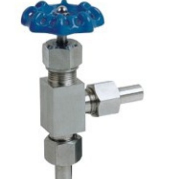 J24W外螺纹角式针型阀,角式截止阀