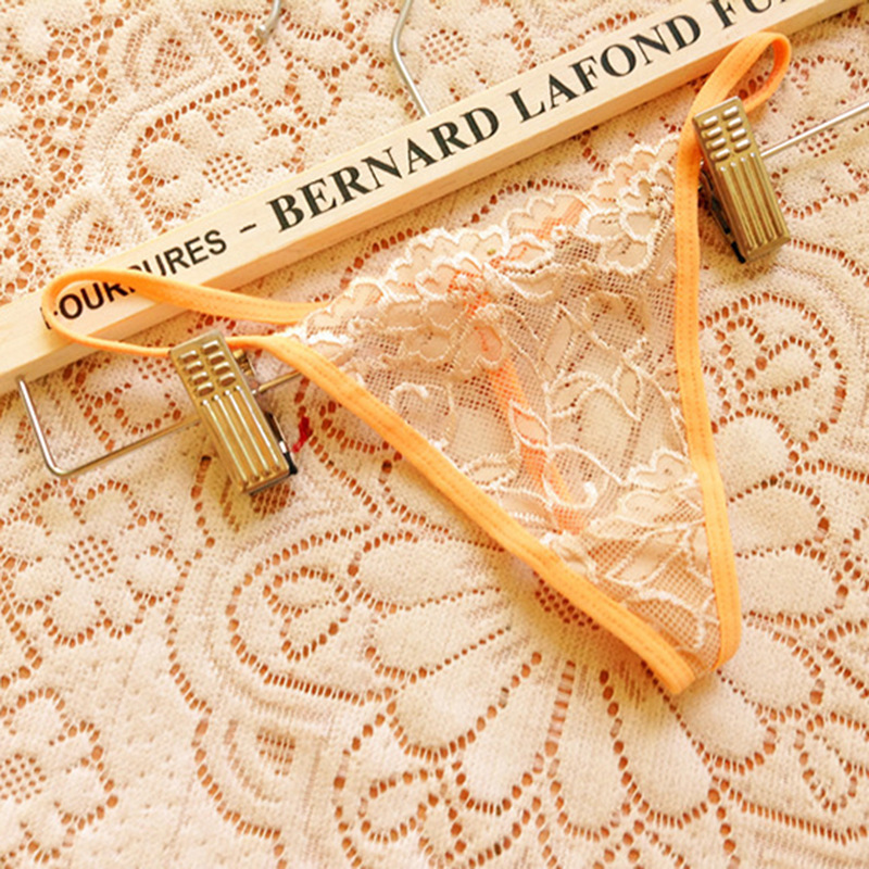 Comercio exterior Ropa interior sexy de mujer Encaje transparente Tanga abierta Tentación extrema Perspectiva Ropa interior abierta Europa y América Sao