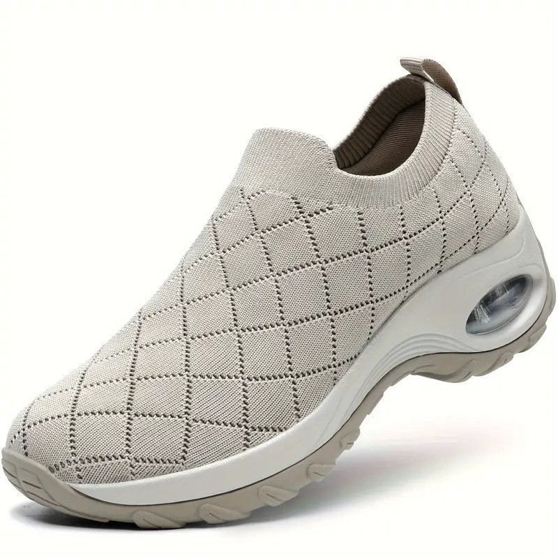 New Style Mom Shoes, Sports and Leisure Walking Shoes, Breathable Slip-On Thick-Soled Rocking Shoes, Cross-Border Wholesale Mesh Sports Shoes New Style Mom Shoes, Sports and Leisure Walking Shoes, Breathable Slip-On Thick-Soled Rocking Shoes, Cross-Border Wholesale Mesh Sports Shoes
