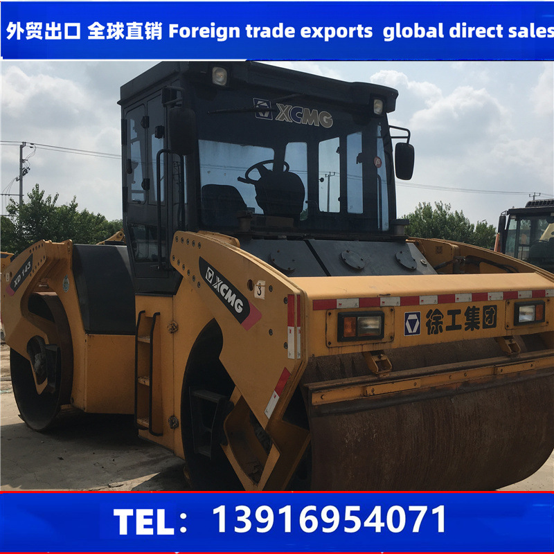 现货直销二手压路机 XCMG徐工XD143二手14吨双钢轮振动压路机