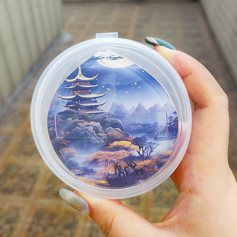 Guofeng gran marshmallow XL seco y húmedo gota de agua de doble uso gran pastel de polvo sensación de aire súper suave no comer polvo líquido base