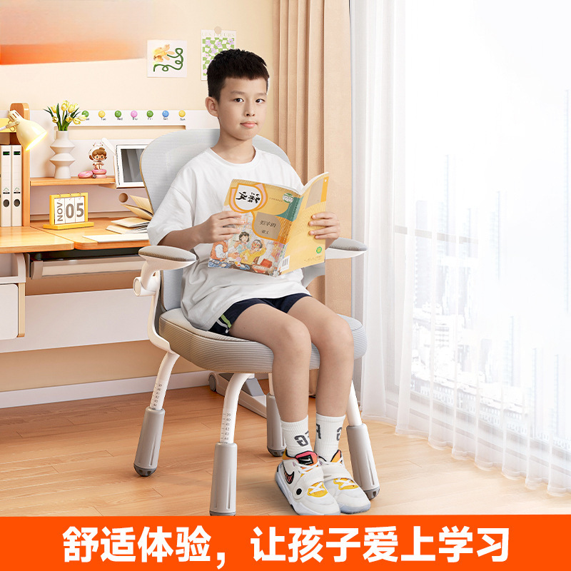 Learning Chair Junior High School Students Homework Chair Primary School Students Home Desk Writing Chair Computer Child Seat