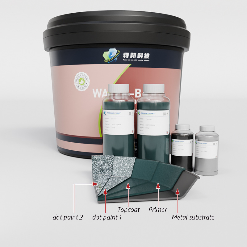 青灰色水性特氟龙涂料耐高温更强耐磨不粘涂料易清洁粗糙表面