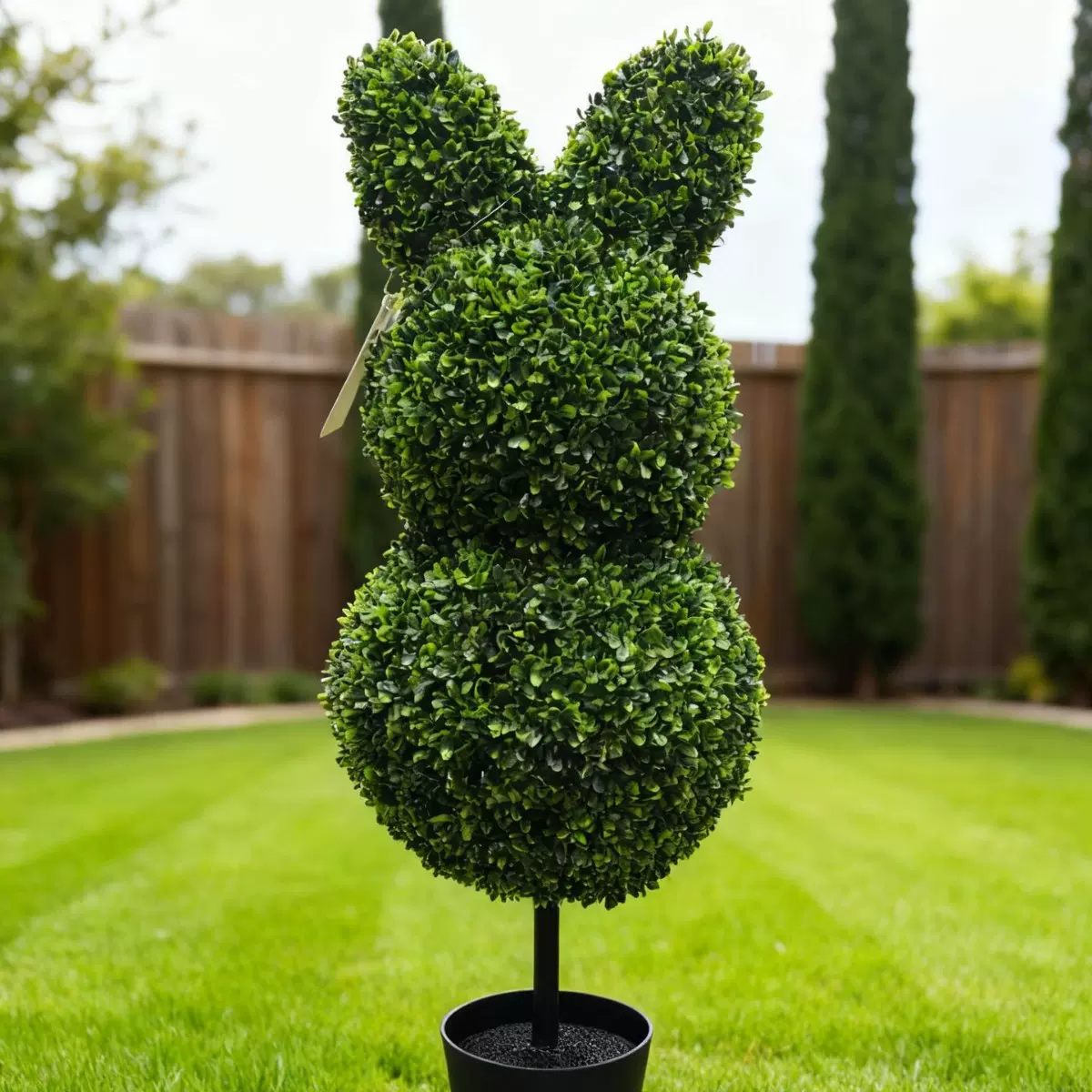 仿真绿植兔子地插兔子造型盆栽装饰树家居庭院节日装饰摆件小盆景