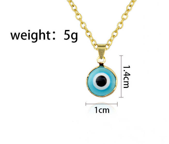 Fashion Eye Glass Plating Women's Pendant Necklace 1 Piece display picture 1