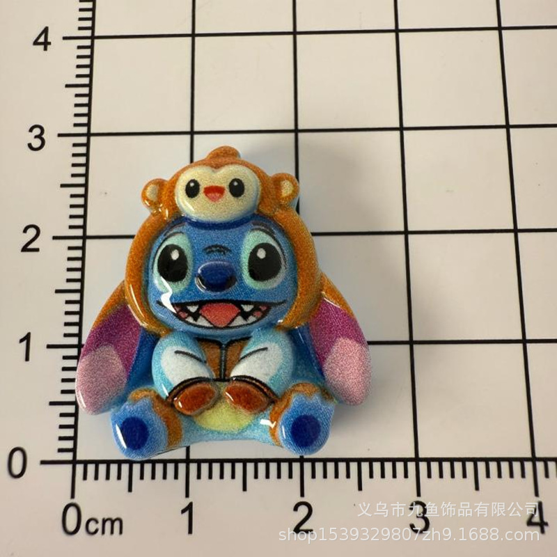 漫画女装 12 星座ステッチ樹脂小物アクセサリー diy クリーム接着剤携帯電話ケースキーホルダーヘアピンアクセサリー|undefined
