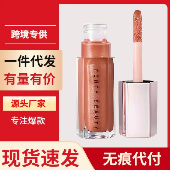 Плотный глянцевый блеск для губ FentyBeauty Rihanna с высоким блеском, водная световая зеркальная помада с блеском цвета, поток звёзд и пыли