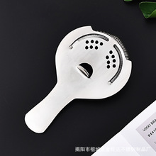 diy自制鸡尾酒工具酒吧调酒工具批发厚款挡冰器不锈钢滤冰器家用