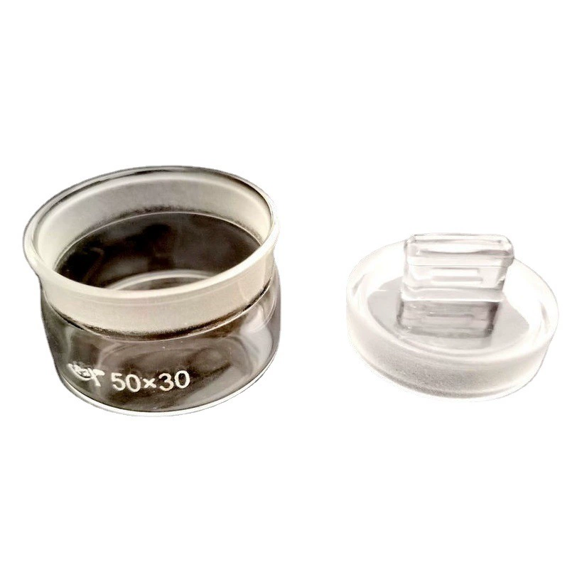 Производители поставляют плоские и высокие лабораторные весовые бутылки RHX, вмещающие легко гигроскопические химические вещества и химические принадлежности.