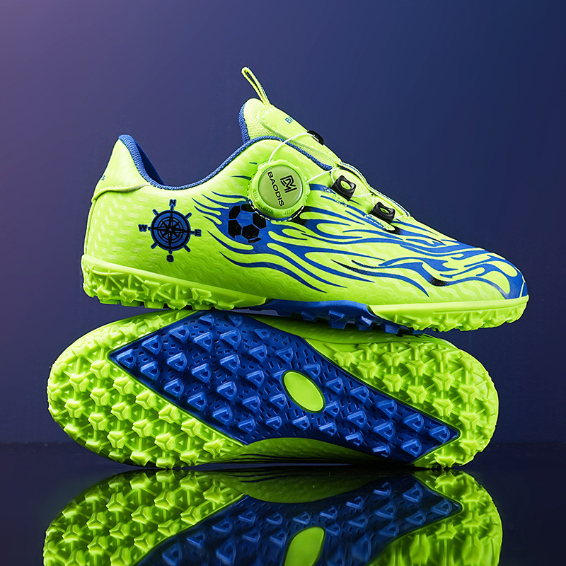 ShoeGlobe Fußball-Sporttrainingsschuhe für Jungen, Spike-Schuhe für Kinder, Grundschule, Export-Schuhe_voghion.com