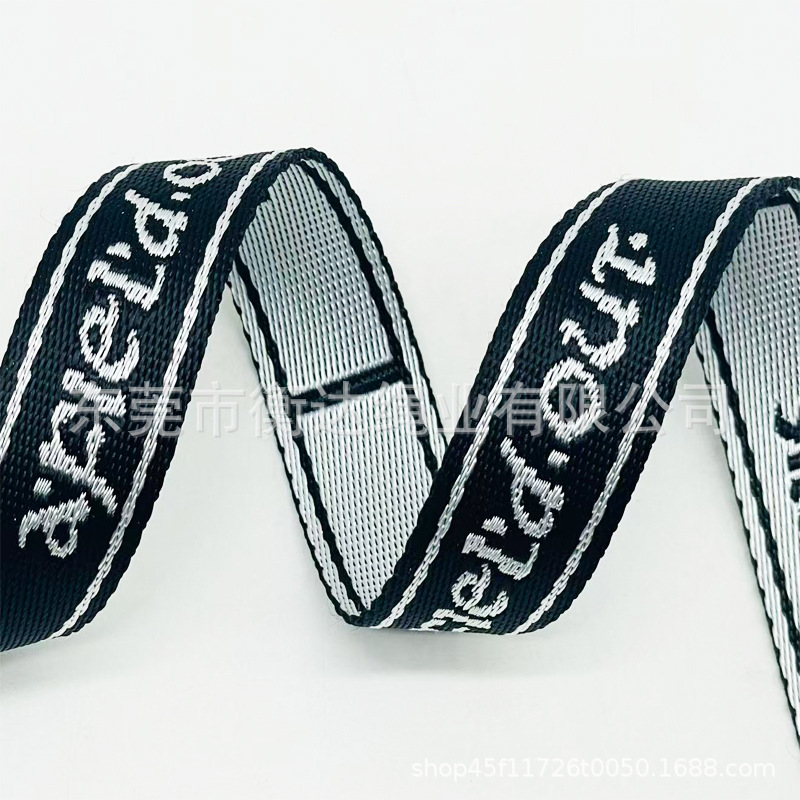 Personalizado 1 - 10cm de espesor 1mm brillante imitación de nylon jacquard cinturón bolsos zapatos sombreros teléfonos móviles correa de tela