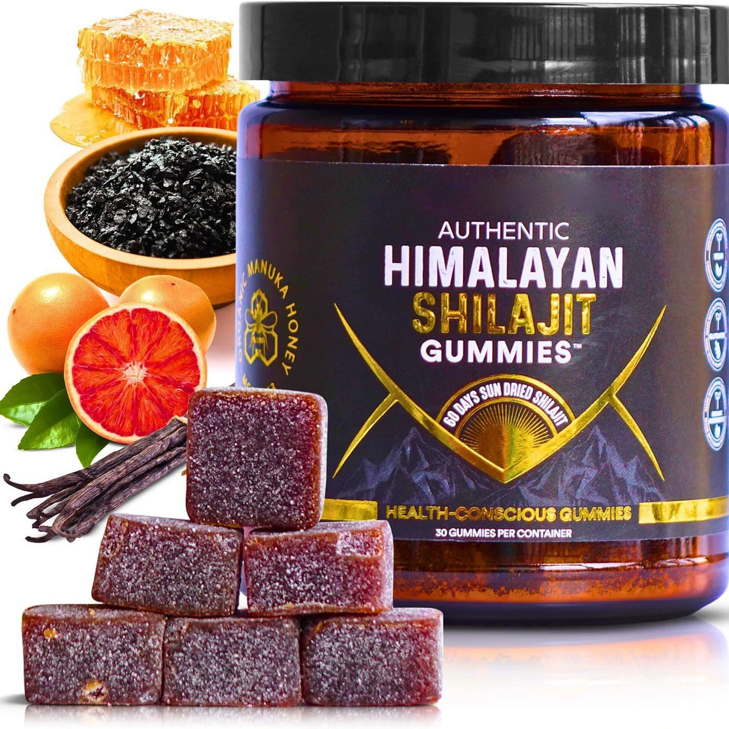 Трансграничный эксклюзив для Xilaizhi помадка SHILAIJIT GUMMIES Amazon Горячий источник производителей