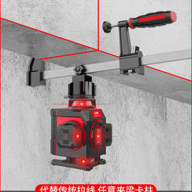 砌墙红光8线红外线水平仪12线绿光激光贴墙仪高精度室外打线