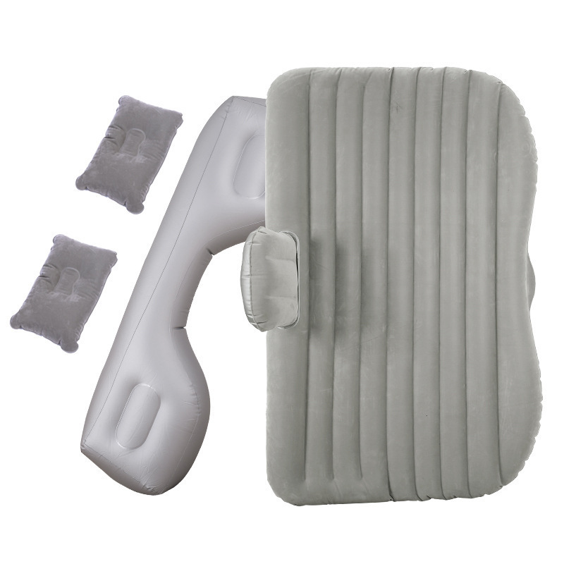 Transfronterizos cama inflable de automóviles asiento trasero flocado cama de cojín de aire universal confortable plegable cama de campamento al por mayor