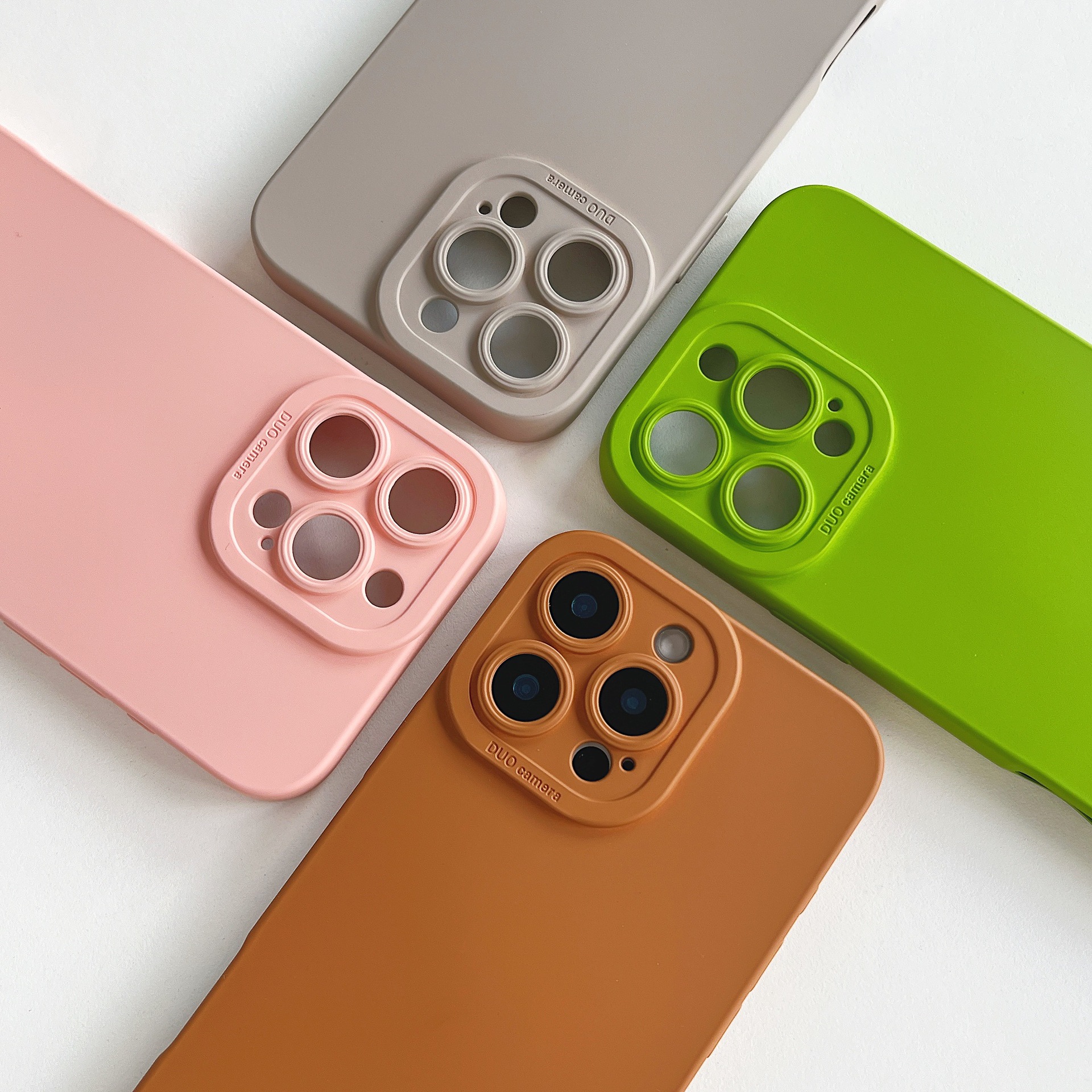 55g Weight iPhone Applicable Brands Phone Cases Classification tpu Material Solid Color Pattern Simple Style Style Tpu Solid Color Simple Style Phone Cases Phone Accessories 30