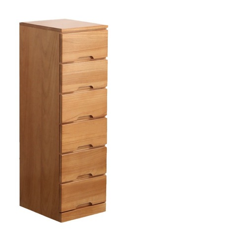 Solid wood gap storage cabinet wooden drawer-type bedroom cupboard simple narrow cabinet gap cabinet storage cabinet bedside table