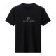 Pierre Cardin 2025 New Men's Mulberry Silk Short-sleeved T-shirt Summer Thin Loose Round Neck Half-sleeved Top for Men