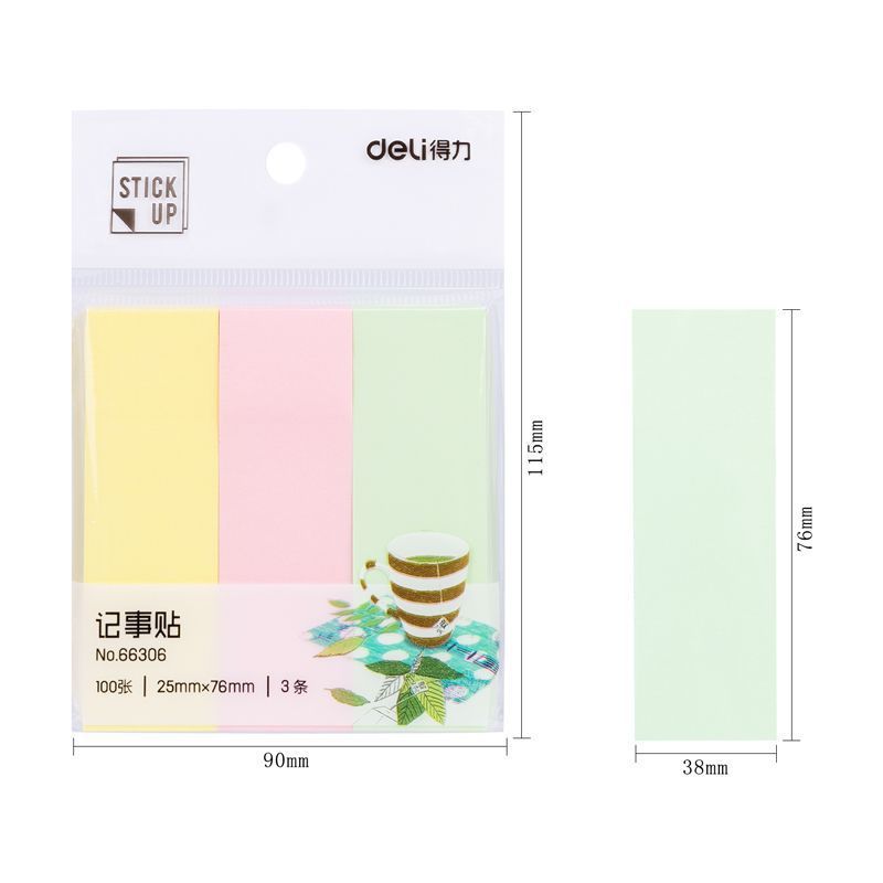 델리 66306 학생 노트 스티커