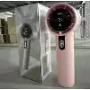 High speed handheld fuchsia air fan