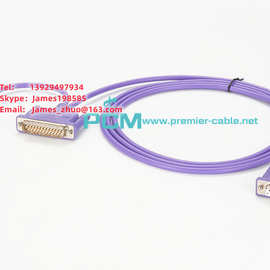 SC-09适用于三菱FX A系列PLC编程电缆 RS232到RS422串口连接线