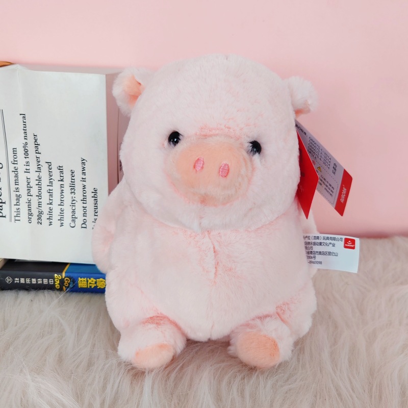 Wu Lula Fat Dun Bear Doll Lindo Animal Peluche Dun Dun Bear Ragdoll Muñeca de terciopelo corto Almohada Transfronteriza