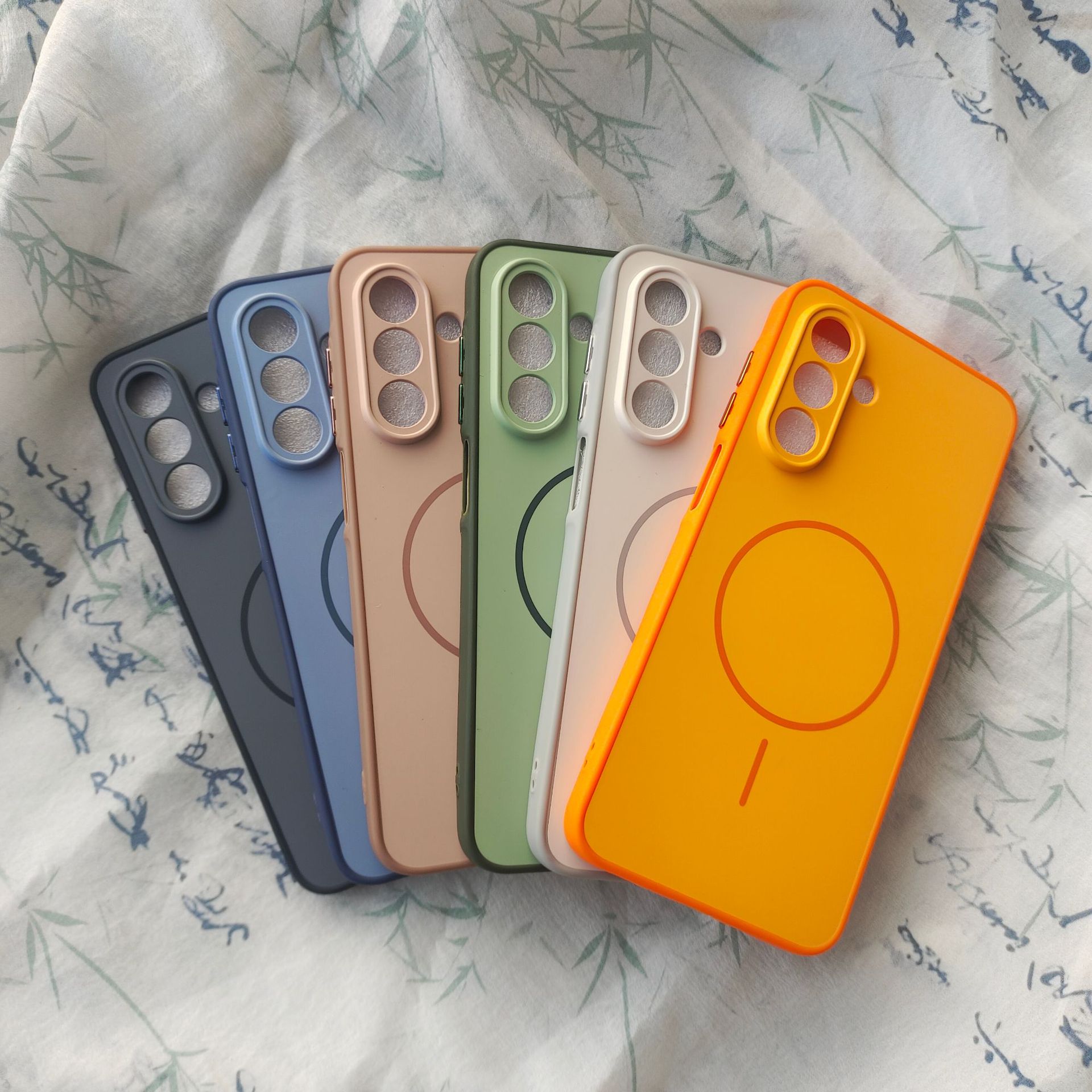 炫彩肤感手机壳适用华为6AHONOR200PRO假磁吸X9C荣耀S7T8B保护套