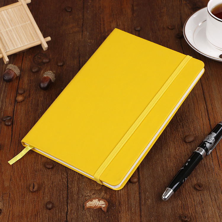 Cuaderno magnético creativo personalizado a5 cuaderno grueso de alto valor facial cuaderno de notas de papelero al por mayor pluma de hierro absorbida
