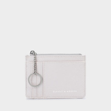 ʮ�ּy耳׿ۿ��� Saffiano Leather Keychain Card Holder