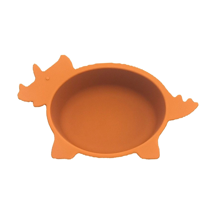 싱글 그릇-오렌지