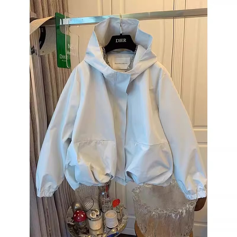 2026 Spring and Autumn New Unique and Super Stylish Casual Women's Windbreaker Floral Short Jacket Outdoor Jacket