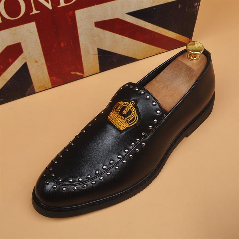 2025 New British Style Pointed Toe Business Slip-On Breathable Height-Increasing Men's Shoes, Light Luxury High-End_vogvips.com
