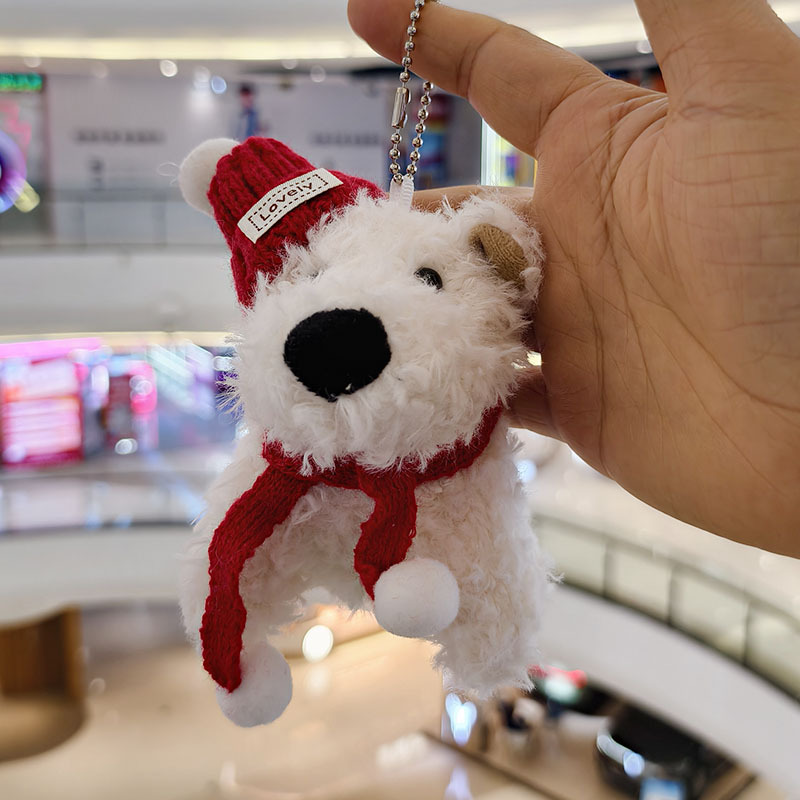 Sombrero bufandas West Highland rojo my + hebilla de cadena normal