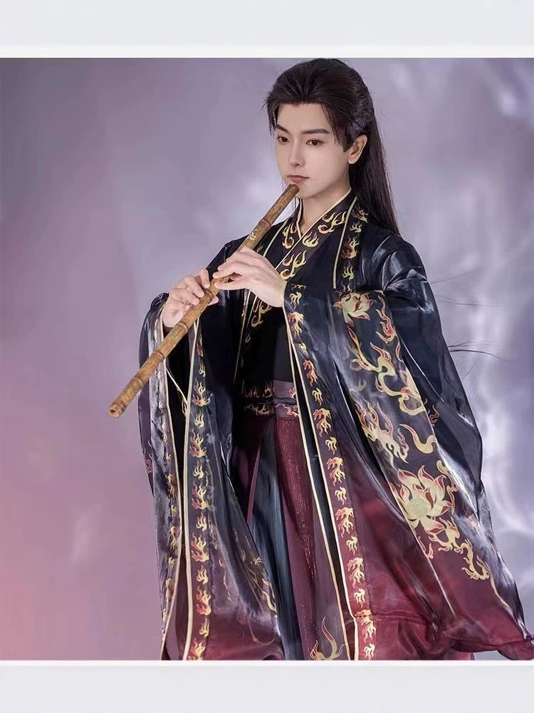 Оригинальный новый [Огненный Нефритовый Орден] Hanfu мужской стиль китайский стиль Вэй Цзиньфэн