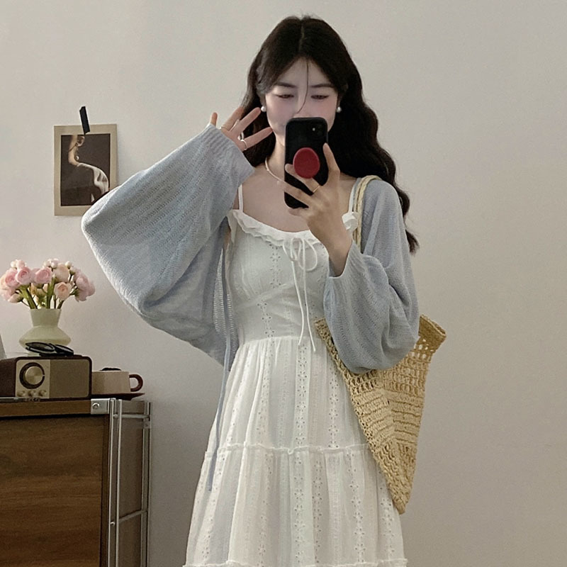 大きいサイズの婦人服春夏フランス式レトロなお腹が見えます。|undefined