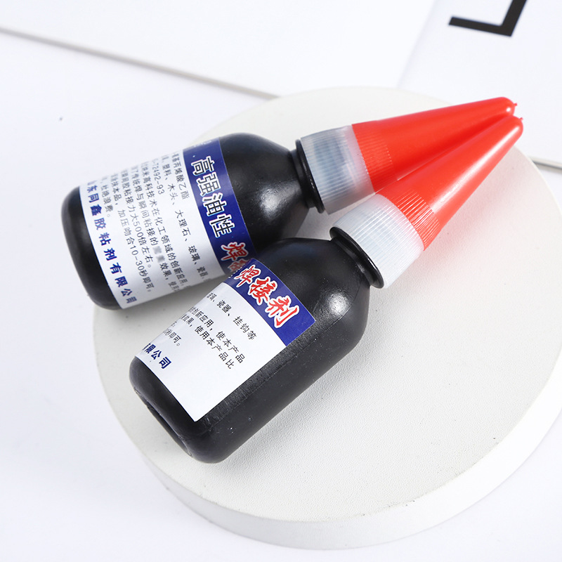 高强油性焊接剂瞬间粘合剂万能胶水透明胶金属木头陶瓷粘合胶水