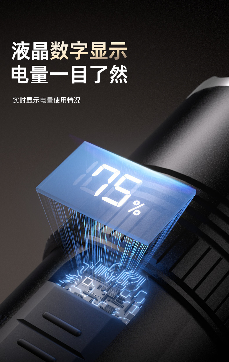 High-brightness rechargeable flashlight, ultra-bright outdoor small portable long-range mini household multi-functional patrol light