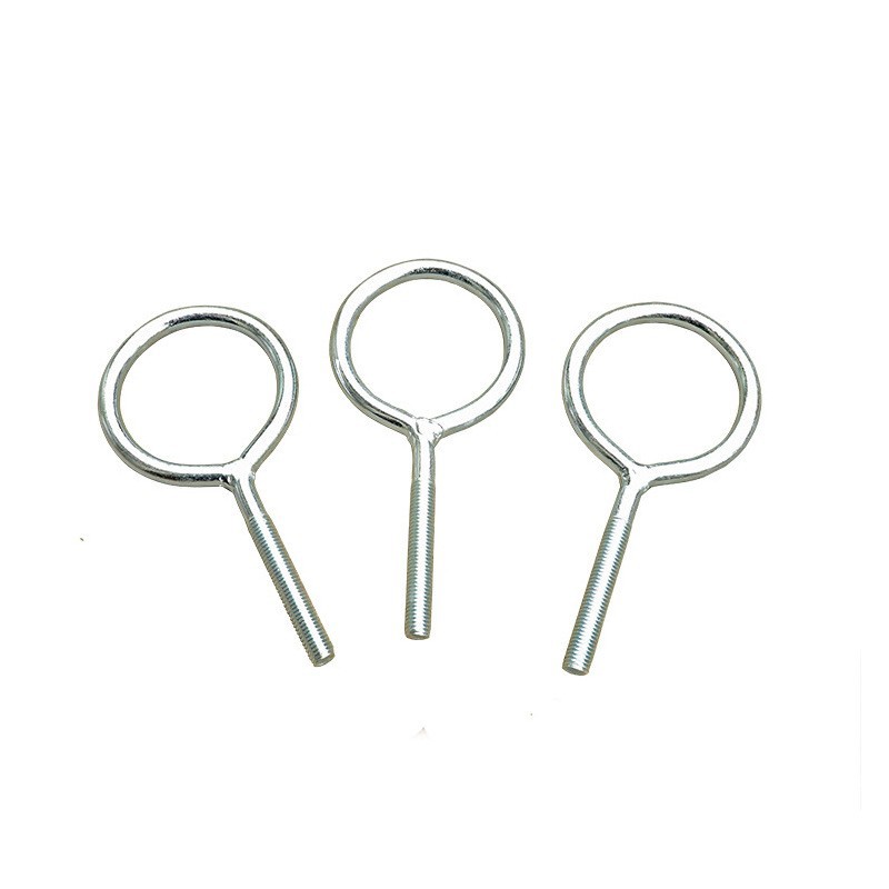 양눈 반지 볼트 스틸 링 캐노피 나사를 용접 한 캐노피 칼럼 강철 링 강철 링 캐노피 나사를 밀고 당깁니다.