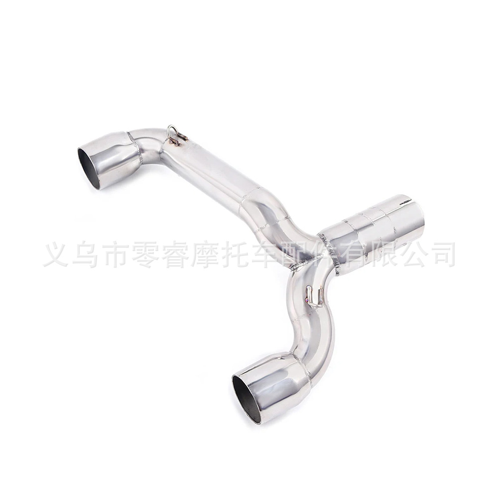 Gsr400 Gsr600 Bk400 Bk600 Motorcycle Modified Mid-Section Sc Exhaust Pipe Carbon Fiber