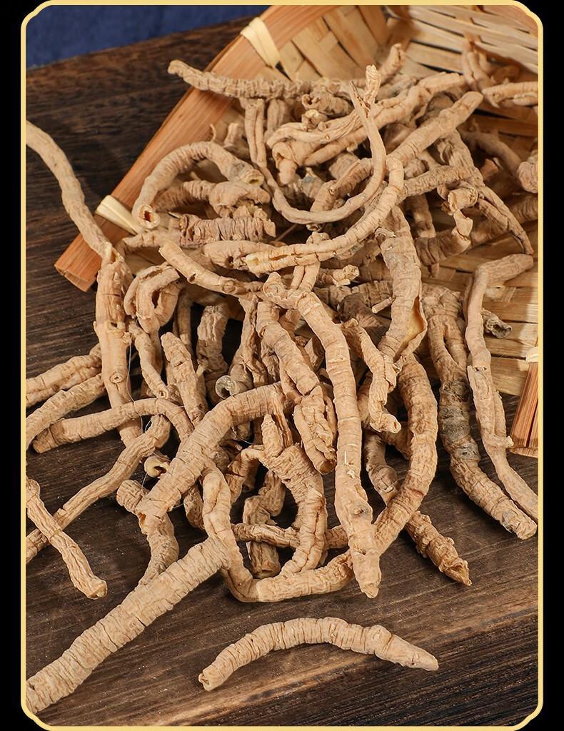 Polygala Root Yuan Zhi 500g Core-Removed Sliced Chinese Herb for Decoction and Tea quality and texture