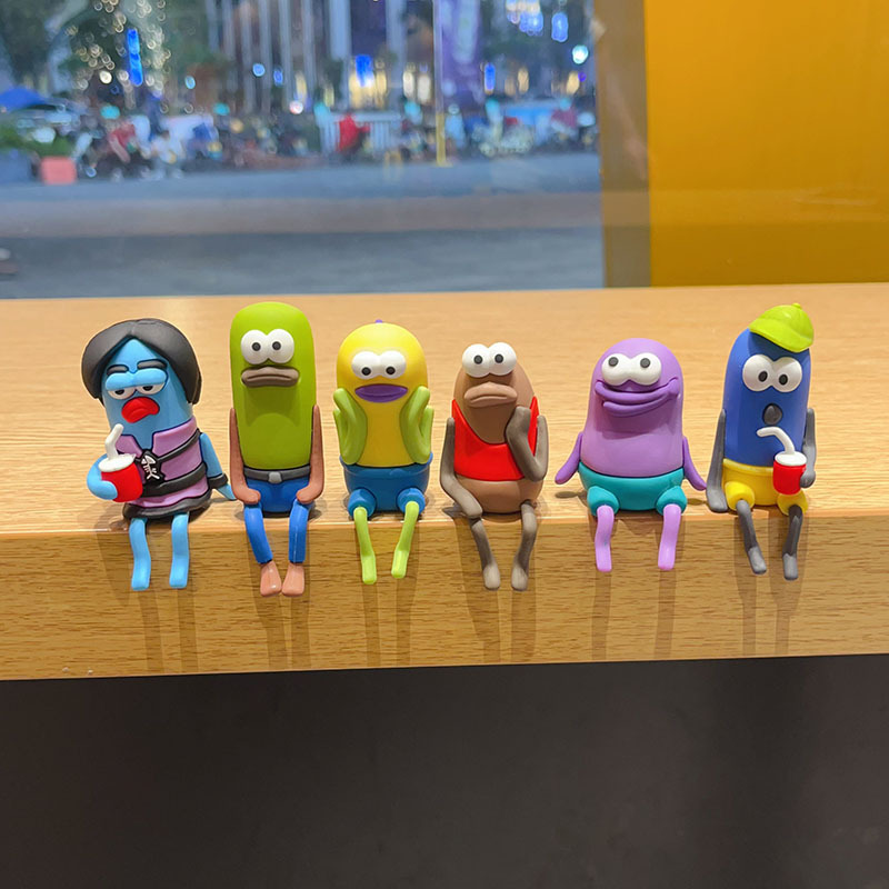 Cartoon Bikini Bottom Residents Car Decorations, Ugly Fish Electric Car Interior Screen Decoration Dolls, Car Rear Seat Figures Wholesale Cartoon Bikini Bottom Residents Car Decorations, Ugly Fish Electric Car Interior Screen Decoration Dolls, Car Rear Seat Figures Wholesale