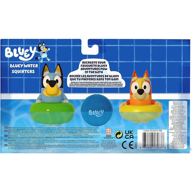 布鲁伊玩具一家公仔手办 - Bluey 布鲁依关节可动玩偶动漫摆件|undefined