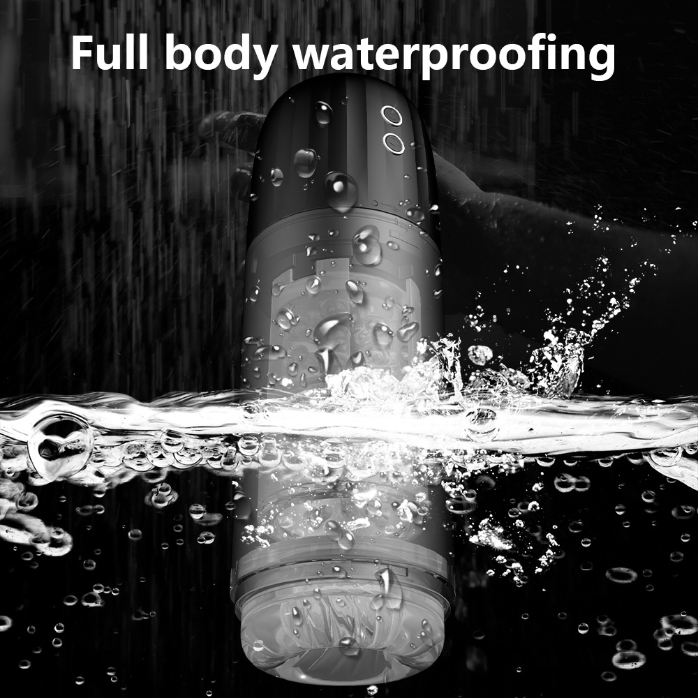 Tazza automatica per allenamento con massaggio elettrico a forma di sirena e aereo, giocattolo sessuale per la masturbazione maschile._voghion.com