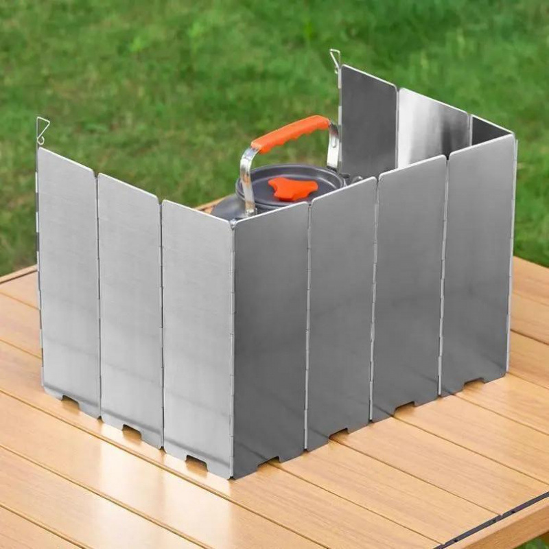 Stove windproof panel, gas stove windproof shield, outdoor wind shield, cassette stove camping wind shield, windproof cover
