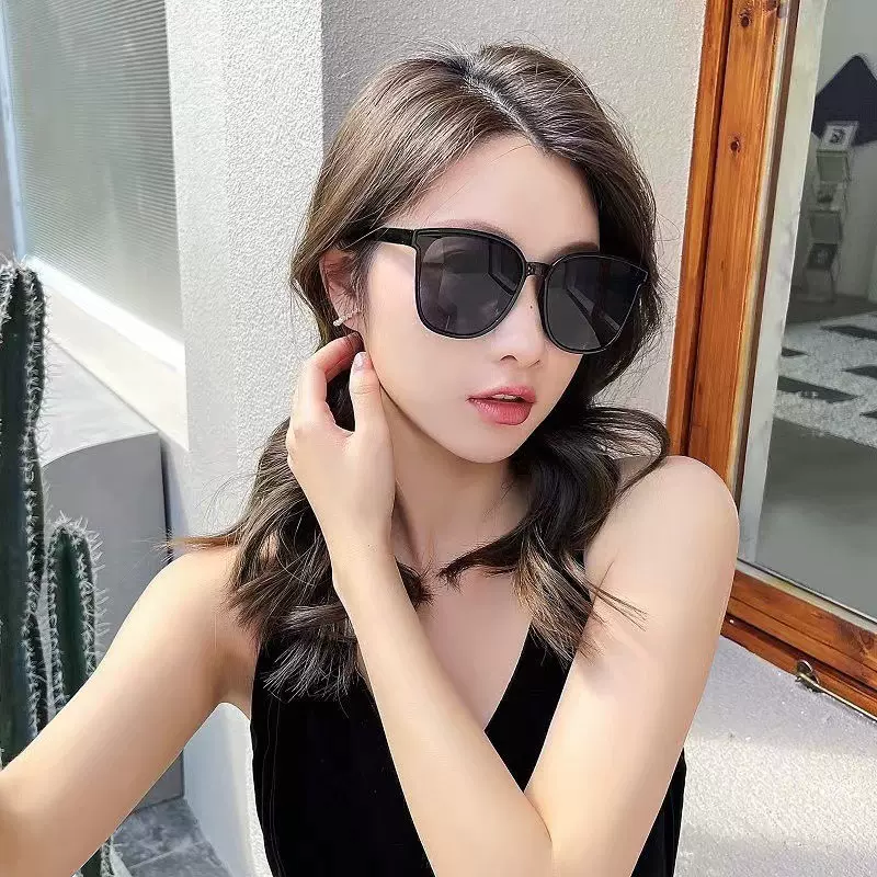2022ins新款网红同款韩版潮流个性男女 三点墨镜款引流太阳镜眼镜